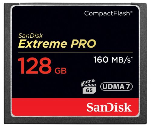 Sandisk 128GB Extreme Pro CF 160MBs