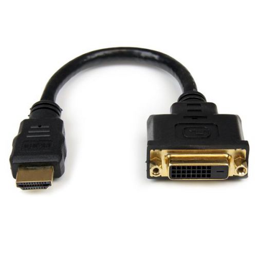 StarTech.com 8in HDMI to DVI D Adaptor