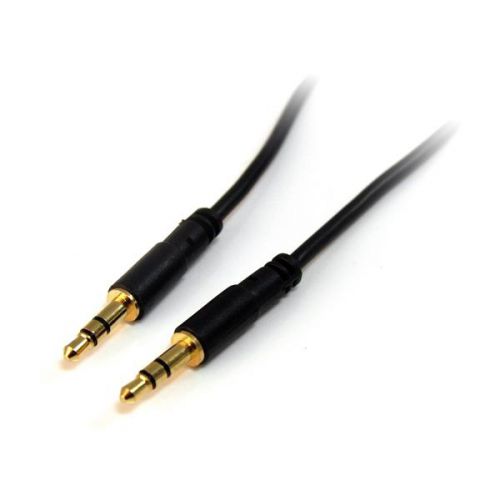 StarTech.com+1ft+Slim+3.5mm+Audio+Cable