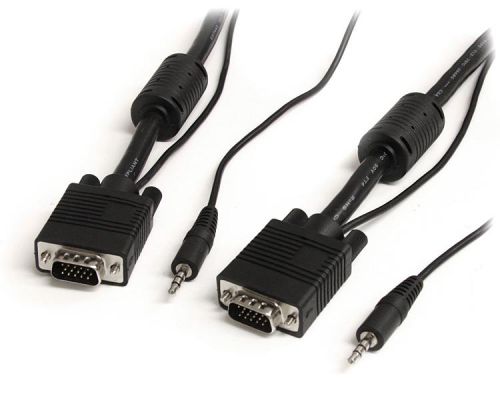 StarTech.com 2m VGA Cable with Audio HD15