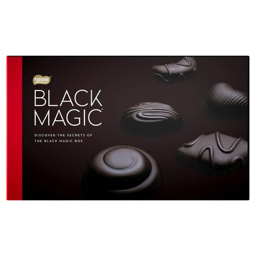 Sweets / Chocolate Black Magic Dark Chocolate Box (Pack 348g) 12445817
