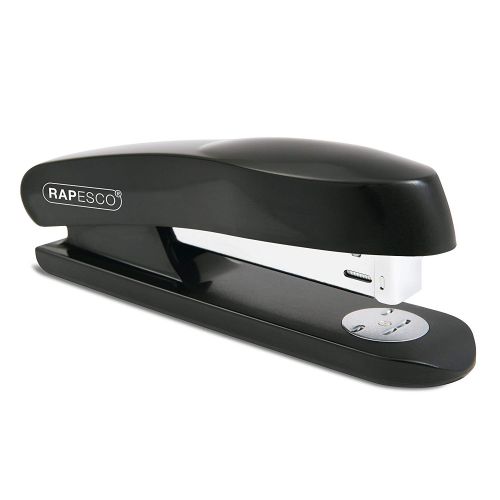 Desktop Staplers Rapesco Skippa Full Strip Stapler Plastic 20 Sheet Black