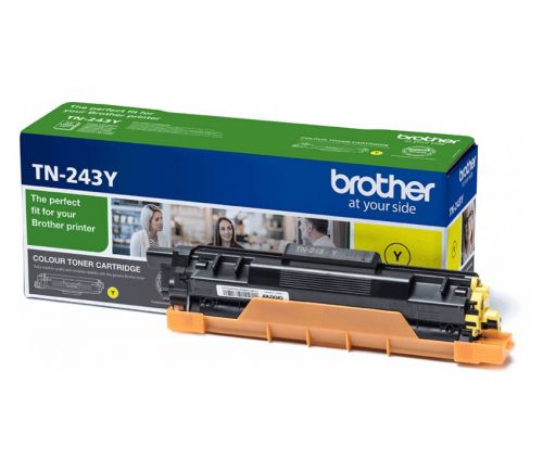 Brother+Yellow+Toner+Cartridge+1k+pages+-+TN243Y