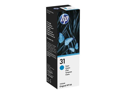 HP+31+Cyan+Standard+Capacity+Ink+Bottle+-+1VU26AE