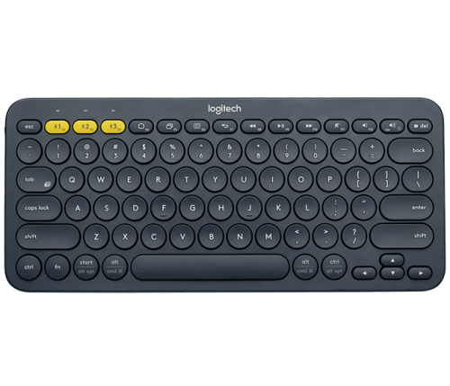 Logitechh K380 Keyboard Dark Grey