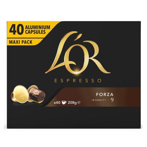 L OR Forza Coffee Capsules (Pack 40) 4028489