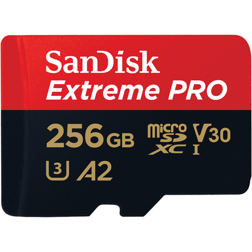 SanDisk Extreme Pro 256GB Micro Sdxc