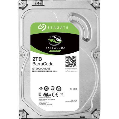 Seagate 2TB BarraCuda SATA 3.5 Int HDD