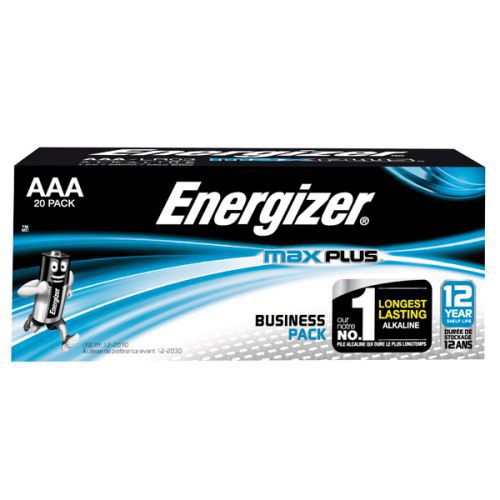 Energizer+Max+Plus+AAA+Alkaline+Batteries+%28Pack+20%29+-+E301322902