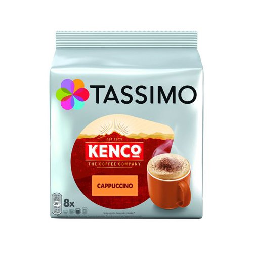 Tassimo Kenco Cappuccino Pods (Pack 8) 4041300