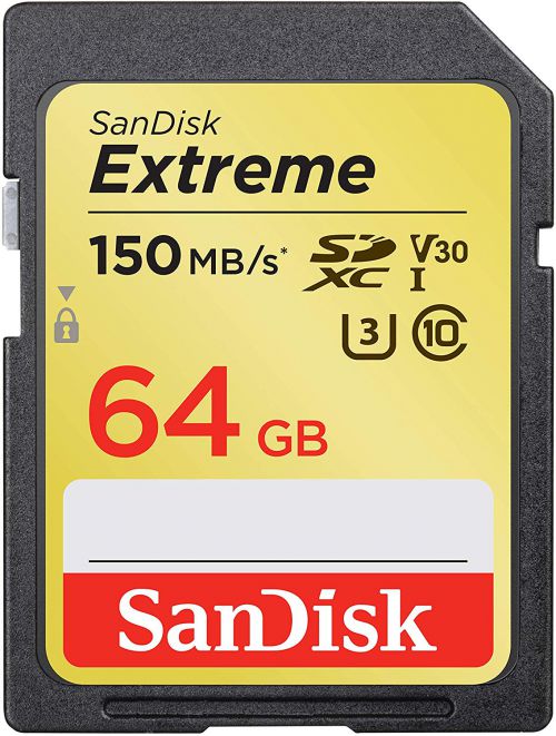 SanDisk 64GB Extreme Memory Card