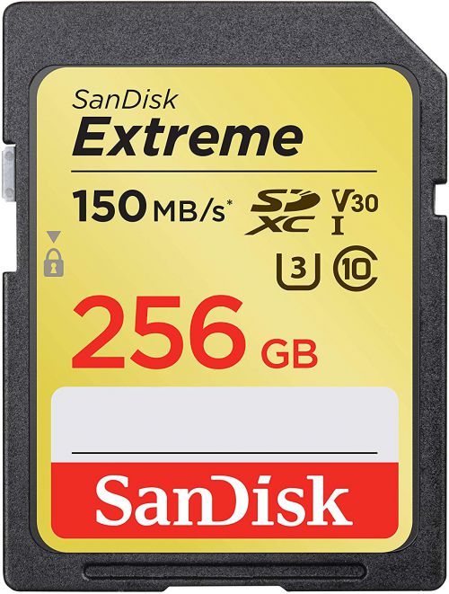 SanDisk 256GB Extreme SDXC