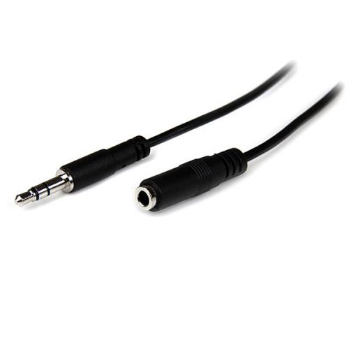 StarTech.com+1m+Slim+3.5mm+Extension+Audio+Cable