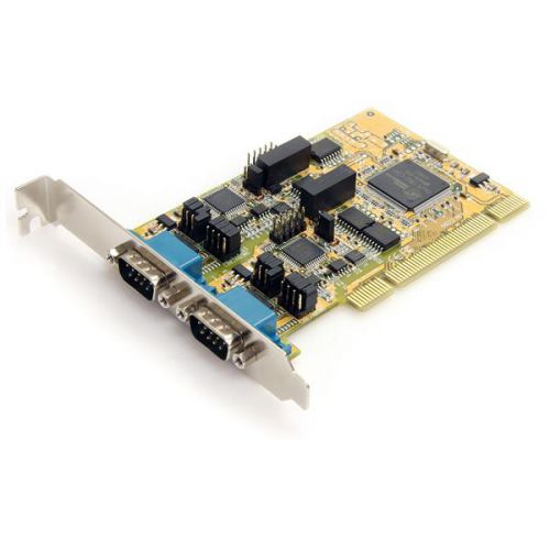 Cables & Adaptors StarTech 2 Port RS232 422 485 PCI Serial Adapter