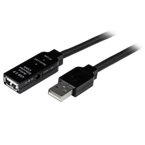 StarTech.com+5m+USB+2.0+Active+Extension+Cable+Male+to+Female
