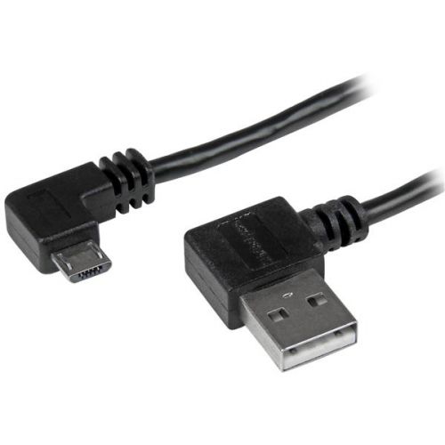 StarTech.com 2m Right Angle Micro USB Cable