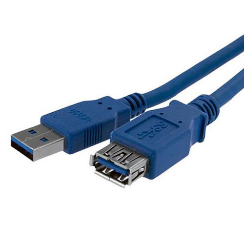 StarTech.com+1m+Blue+M+to+F+USB+3.0+Extension+Cable