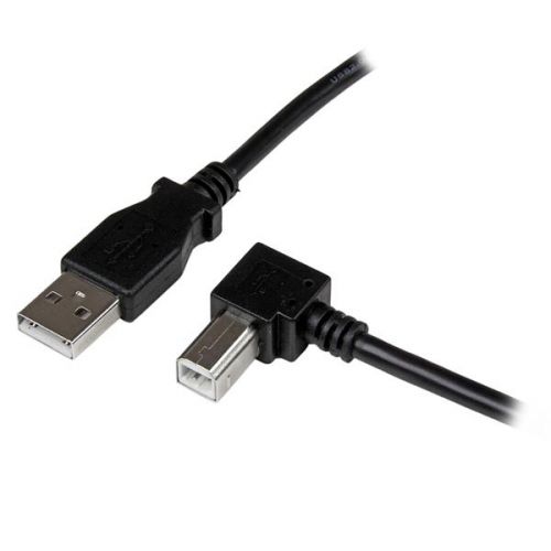 StarTech.com+3m+USB+2.0+A+to+Right+Angle+B+Cable