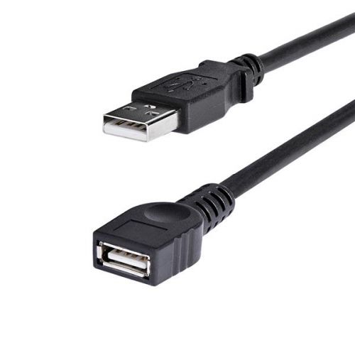 StarTech.com+6+ft+Black+USB+2.0+Extension+Cable