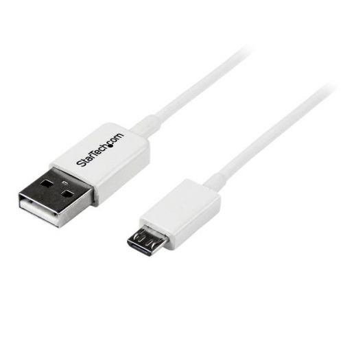 StarTech.com+2m+White+Micro+USB+Cable+A+to+Micro+B