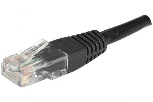 Cables / Leads / Plugs / Fuses EXC Patch Cable RJ45 U UTP cat.6 Black 1.5M
