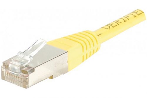 EXC Patch Cable RJ45 cat.6 F UTP Yellow 5M