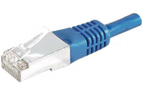 Cables / Leads / Plugs / Fuses EXC Patch Cable RJ45 cat.6 S FTP Blue 1.50M