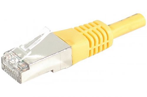 EXC Patch Cable RJ45 cat.6 S FTP Yellow 2M