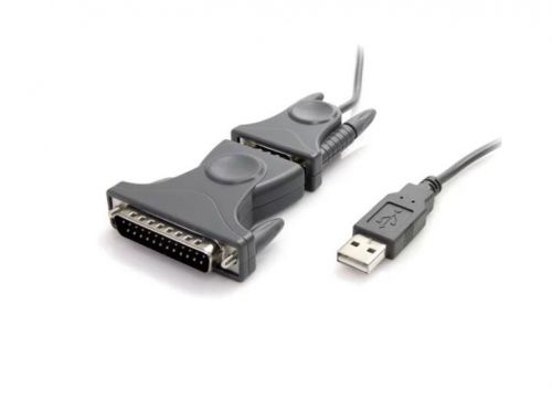 StarTech USB to RS232 DB9 DB25 Serial Adapter
