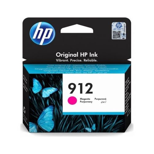 HP 912 Magenta Standard Capacity Ink Cartridge 3ml for HP OfficeJet Pro 8010/8020 series - 3YL78AE