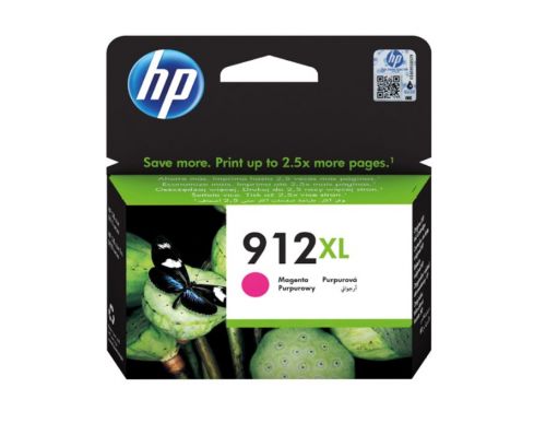 HP+912XL+Magenta+High+Yield+Ink+Cartridge+10ml+for+HP+OfficeJet+Pro+8010%2F8020+series+-+3YL82AE