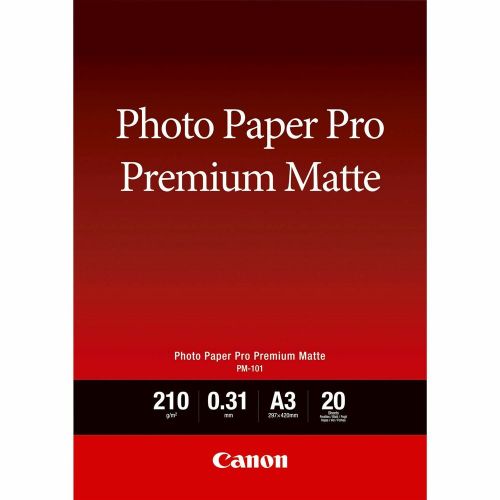 Photo Paper Canon PM-101 A3 Premium Matte Photo Paper - 8657B006