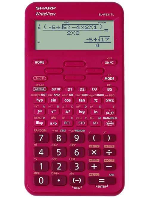 Sharp ELW531T  Scientific Calculator Raspberry