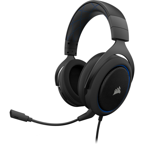 Headphones Corsair HS50 Blue Stereo Gaming Headset
