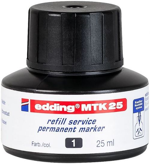 edding MTK 25 Refill Ink For Permanent Marker Black