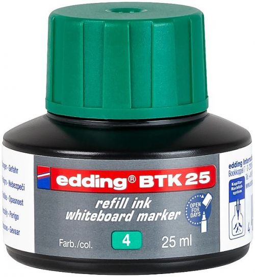 edding BTK 25 Refill Ink For Whiteboard Marker Green