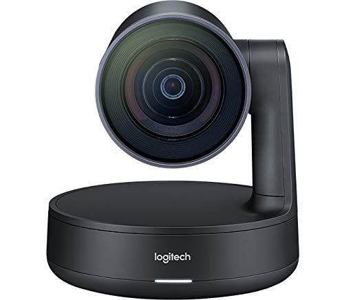 Webcams Logitech Rally 60fps 4K Ultra HD Resolution Group Video Conference Camera System Adaptive Pan Tilt and Zoom