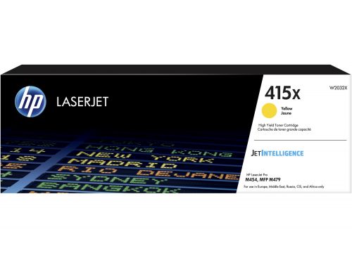 HP 415X Yellow LaserJet Toner Cartridge W2032X