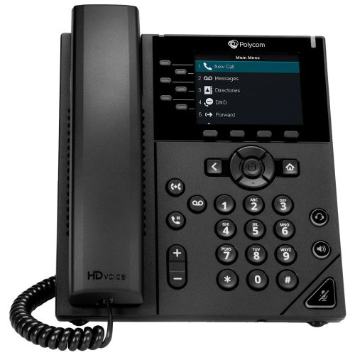 Polycom VVX 350 6 Line Desktop IP Phone