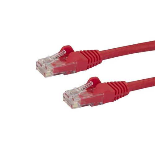 StarTech.com 2m Red Snagless Cat6 UTP Patch Cable