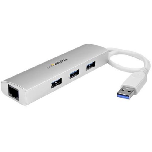 StarTech.com+3+Port+Portable+USB3+Hub+and+GB+Ethernet