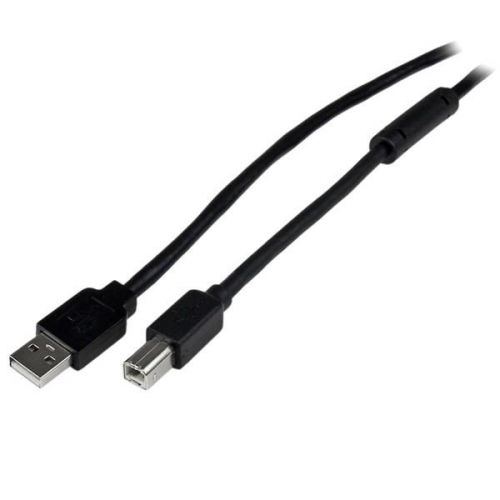 StarTech.com 20m Active USB 2.0 A to B Cable MM