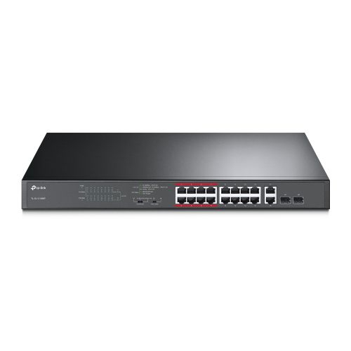 16 Port Ethernet and 2 Port PoE Switch