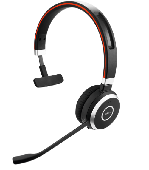 Headphones Evolve 65 UC Mono Bluetooth Headset