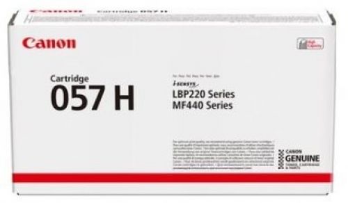 Canon i-SENSYS 057H Toner Cartridge High Yield Page Life 10,000pp Black Ref 3010C002