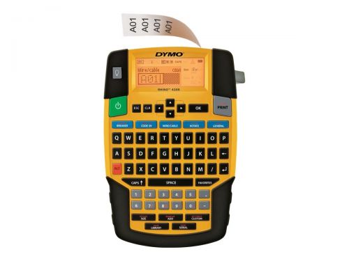 Labelling Machines Dymo Rhino 4200 Label Printer With QWERTY (UK) Keyboard 1801611