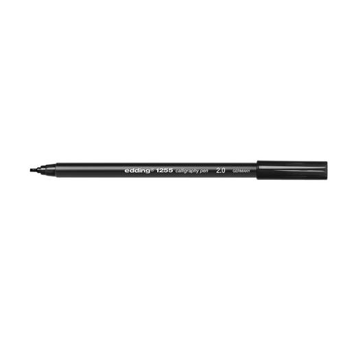 edding 1255 Calligraphy Pen 2.0mm Black PK10