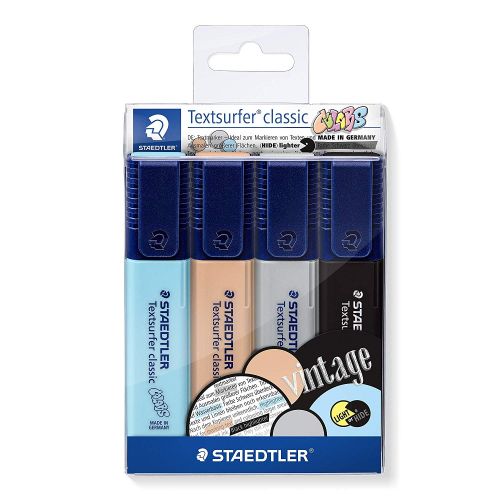 Staedtler+Textsurfer+Classic+Highlighters+%28Pack+of+4%29+364+CWP4