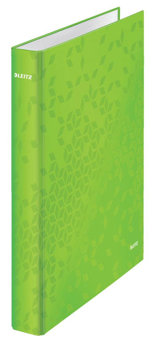 Leitz WOW Ring Binder 2D Ring 25MM Green PK10