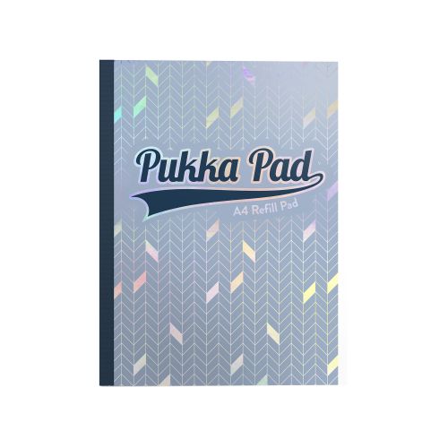 Pukka Glee A4 Refill Pad Ruled 400 Pages Light Blue (Pack 5)